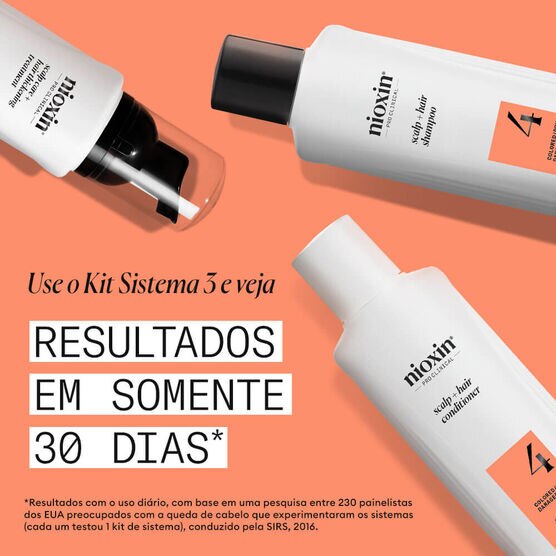 Shampoo para Cabelos Coloridos e Danificados Sistema 4 Nioxin
